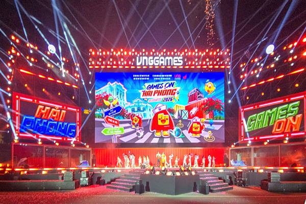 Khai mạc Lễ hội Thể thao điện tử ngoài trời Games ON Hải Phòng 2026