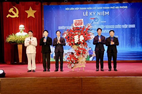 Kỷ niệm 70 năm Ngày truyền thống Hội Liên hiệp Thanh niên Việt Nam: Khơi dậy khát vọng cống hiến, tiên phong xây dựng thành phố văn minh, hiện đại