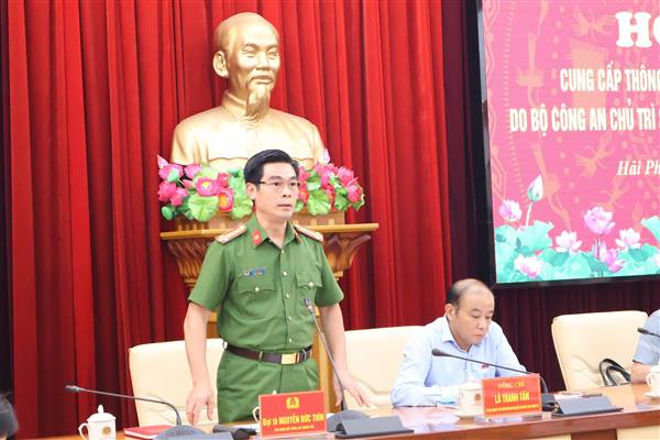 Công an thành phố tham gia đóng góp ý kiến vào các dự án Luật trình Kỳ họp thứ 2, Quốc hội khóa XVI