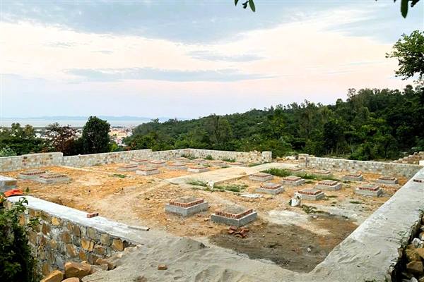 Phường Đồ Sơn kiên quyết xử lý các hành vi xây dựng mồ mả trái phép tại các khu vực đồi núi