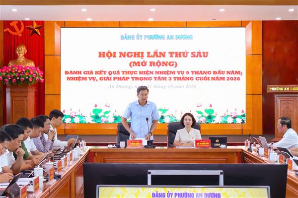 Phường An Dương thi đua cao điểm "90 ngày về đích" năm 2026