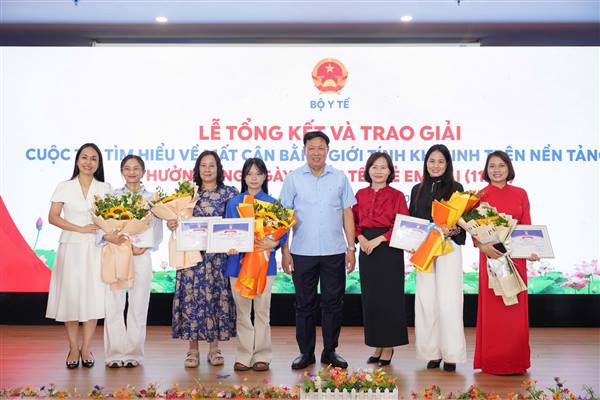 Thành phố Hải Phòng có 05 cá nhân đạt giải Cuộc thi tìm hiểu về mất cân bằng giới tính khi sinh trên nền tảng số