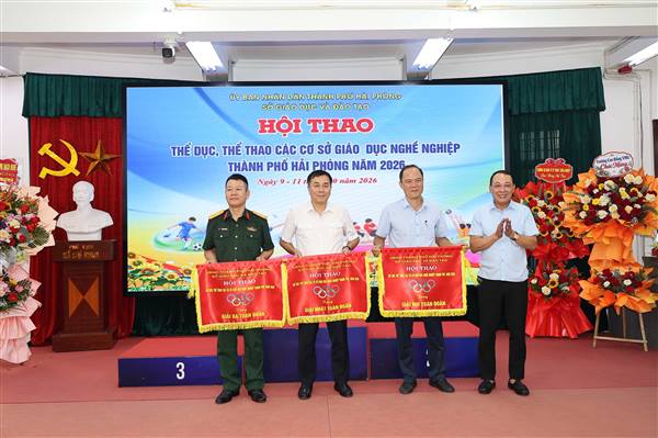 Hội thao Thể dục, Thể thao các cơ sở giáo dục nghề nghiệp thành phố năm 2026 khép lại thành công tốt đẹp