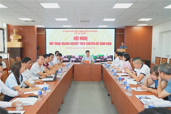 Sở Xây dựng đối thoại, giải đáp hơn 20 nhóm kiến nghị, vướng mắc của doanh nghiệp 
