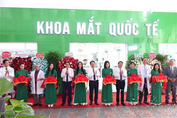 Bệnh viện Mắt Hải Phòng Kỷ niệm 18 năm thành lập, khai trương Khoa Mắt Quốc tế tại Phân khu D
