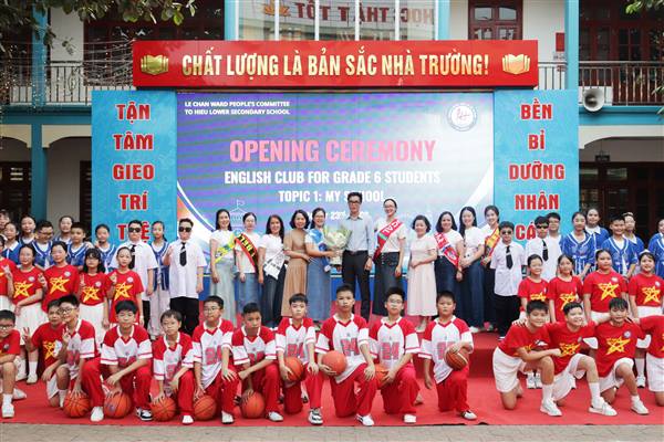 Trường THCS Tô Hiệu ra mắt Câu lạc bộ các môn học bằng tiếng Anh, hướng tới đưa tiếng Anh thành ngôn ngữ thứ hai trong trường học