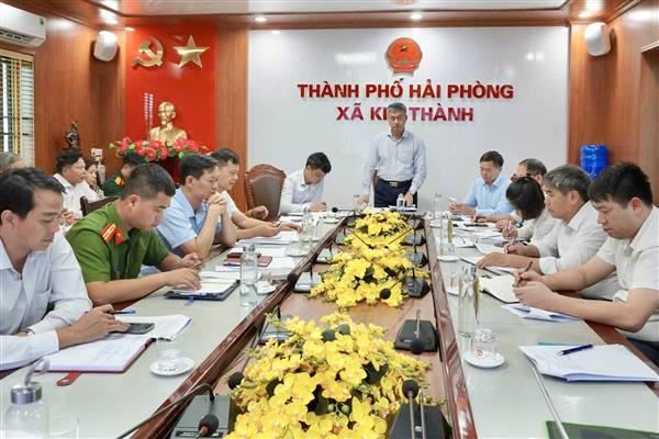 Xã Kim Thành triển khai phương án cưỡng chế thu hồi đất thực hiện Dự án Khu dân cư mới Đồng Cẩm