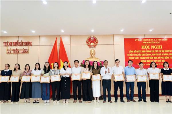 Xã Tiên Lãng phát động “Tuần lễ hưởng ứng học tập suốt đời” năm 2026