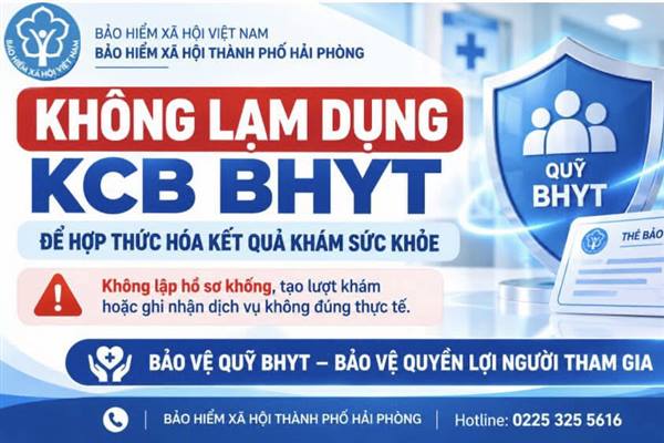 Không lợi dụng khám bệnh, chữa bệnh bảo hiểm y tế để hợp thức hoá kết quả khám sức khoẻ