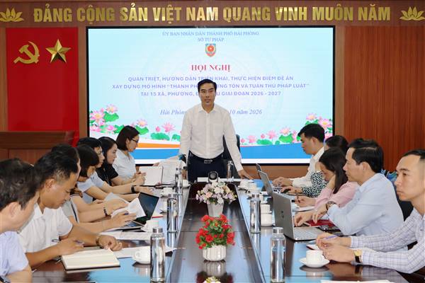 Hướng dẫn triển khai điểm mô hình “Thành phố thượng tôn và tuân thủ pháp luật”