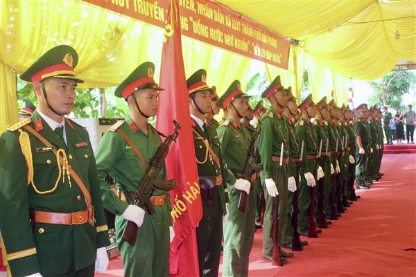 Chuẩn bị chu đáo Lễ viếng, truy điệu và an táng 56 hài cốt liệt sĩ, đồng bào tử nạn tại khu vực Mả Chìa, xã Vĩnh Bảo