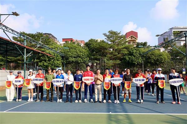Hơn 100 tay vợt tranh tài tại Giải Quần vợt các Câu lạc bộ thành phố Hải Phòng năm 2026