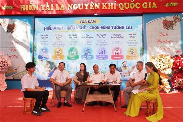 Ngày hội hướng nghiệp năm 2026 với chủ đề “Hiểu mình - Hiểu nghề - Chọn đúng tương lai” tại Trường THCS Ngô Quyền (Phường Lê Chân)