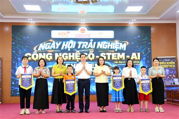 Ngày hội trải nghiệm công nghệ số, Stem & AI phường Phù Liễn lần thứ 2 năm 2026
