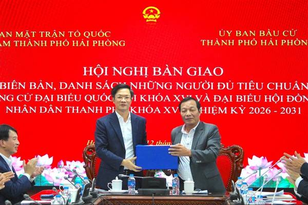 Danh sách chính thức những người ứng cử đại biểu HĐND thành phố khóa XVII, nhiệm kỳ 2026-2031 theo từng đơn vị bầu cử