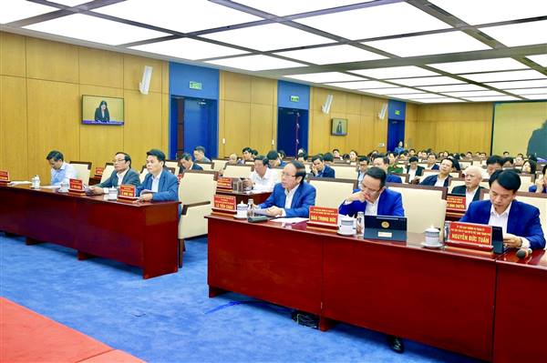 Hội nghị trực tuyến toàn quốc triển khai công tác bầu cử đại biểu Quốc hội khóa XVI và đại biểu HĐND các cấp nhiệm kỳ 2026-2031