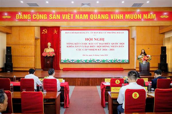 Phường Hải An phát huy tinh thần đoàn kết, tổ chức thành công cuộc bầu cử an toàn, dân chủ, đúng luật
