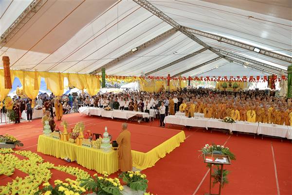 Đại lễ cầu siêu tri ân các Anh hùng liệt sĩ tại Bến tàu Không số K15