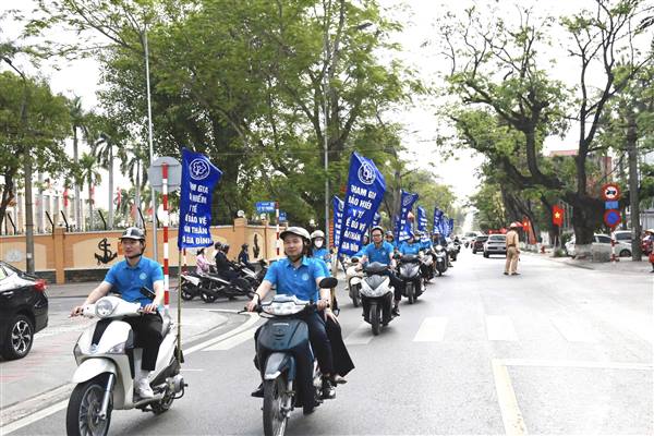 Bảo hiểm xã hội thành phố Hải Phòng ra quân tuyên truyền chính sách Bảo hiểm xã hội, Bảo hiểm y tế