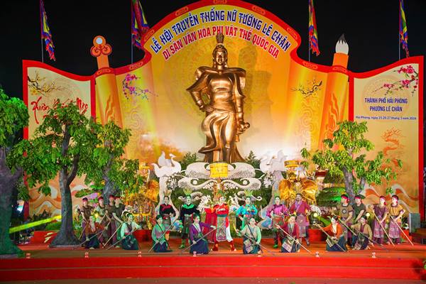 Khai mạc Lễ hội truyền thống Nữ tướng Lê Chân năm 2026