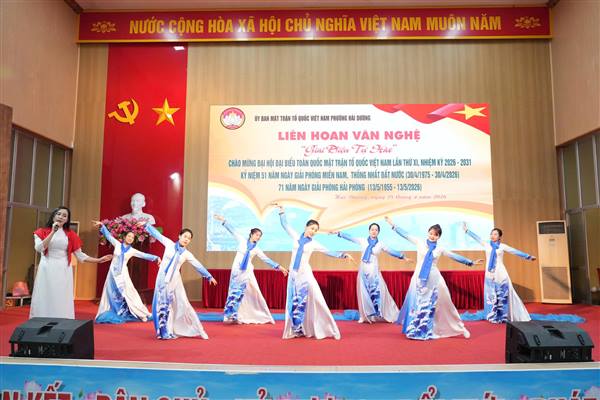 “Giai điệu tự hào” lan tỏa tinh thần đoàn kết, nghĩa tình ở phường Hải Dương