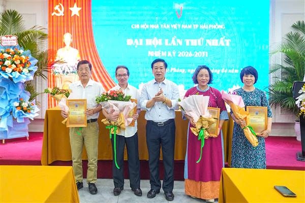 Chi hội Nhà Văn Việt Nam thành phố Hải Phòng tổ chức Đại hội lần thứ Nhất nhiệm kỳ 2026 - 2031