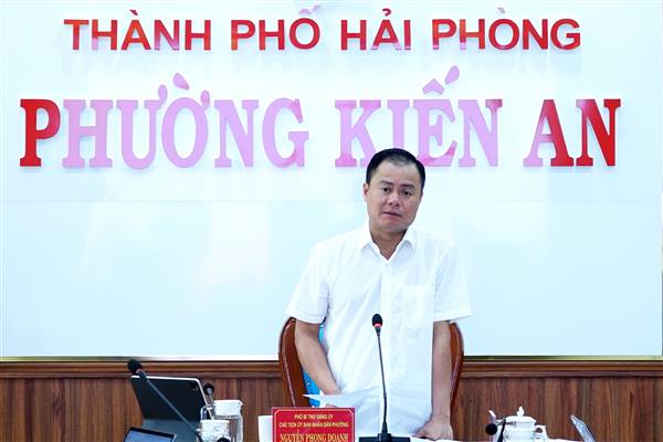 Tình hình phát triển kinh tế - xã hội Phường Kiến An tiếp tục đạt nhiều kết quả tích cực