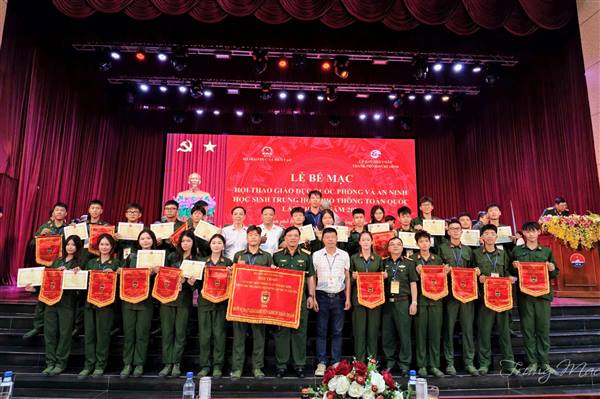 Đoàn Hải Phòng đạt nhiều kết quả nổi bật tại Hội thao Giáo dục quốc phòng an ninh học sinh THPT toàn quốc lần thứ IV năm 2026