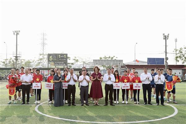 Khai mạc Giải Bóng đá phường An Phong lần thứ I năm 2026