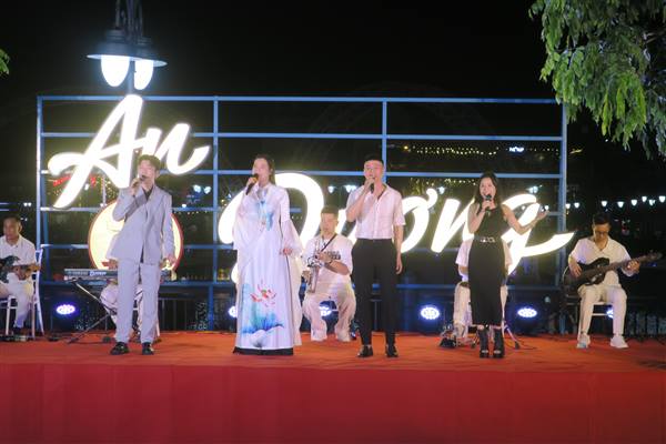 Chương trình “Âm nhạc đường phố” phường An Dương chào mừng các ngày lễ lớn trong tháng 4, tháng 5 và Lễ hội Hoa Phượng Đỏ - Hải Phòng 2026 