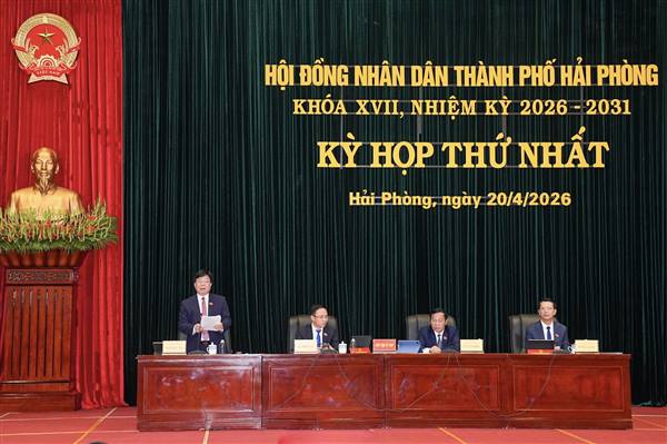 Bế mạc Kỳ họp thứ Nhất HĐND thành phố khóa XVII, nhiệm kỳ 2026 - 2031