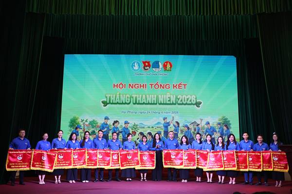 Tháng Thanh niên 2026: Tuổi trẻ Hải Phòng tạo dấu ấn với hàng nghìn sáng kiến