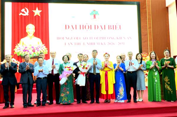 Phường Kiến An: Đại hội đại biểu Hội Người cao tuổi lần thứ I, nhiệm kỳ 2026 - 2031 thành công tốt đẹp