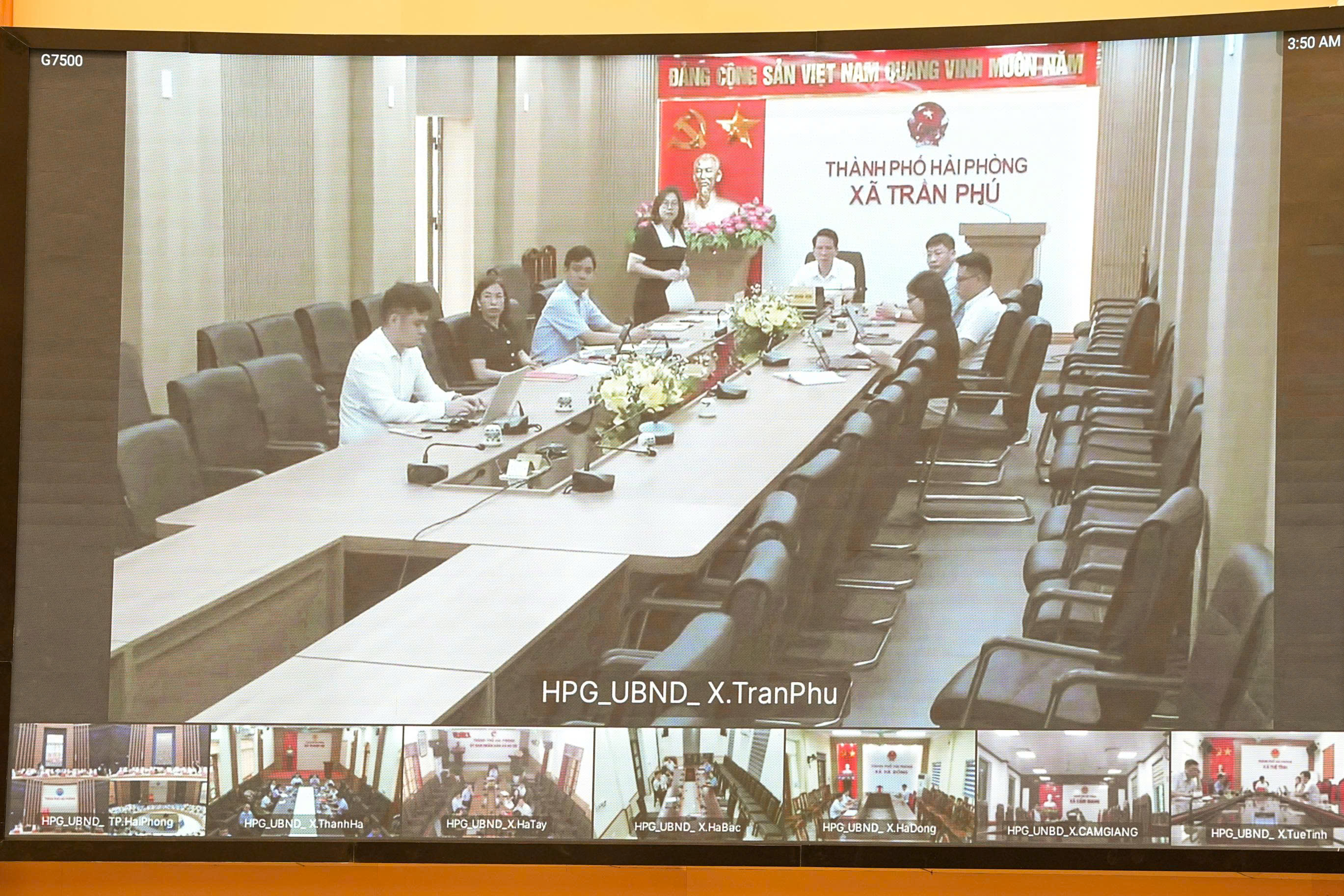 Kết nối trực tuyến đến xã phường