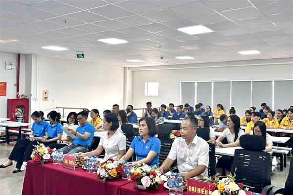 Thành lập Công đoàn cơ sở Công ty TNHH Xiong Tai Việt Nam