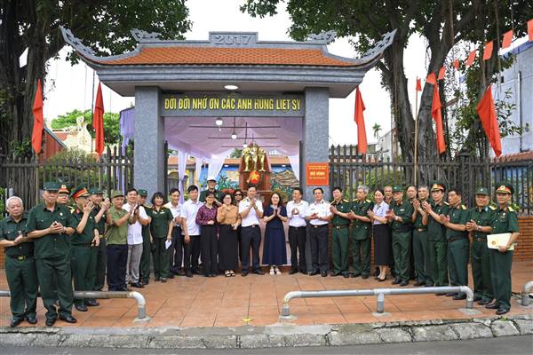 Phường Gia Viên ra mắt mô hình Dân vận khéo “Ấm tình đồng đội”