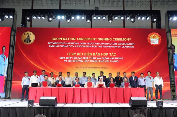 Hiệp hội các Nhà thầu Xây dựng Hải Phòng chủ động tham gia định hướng chiến lược quy hoạch đô thị, phát triển hạ tầng và nguồn nhân lực chất lượng cao