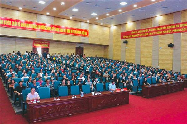 Phường An Dương phổ biến kiến thức an toàn thực phẩm cho hơn 400 cơ sở kinh doanh và dịch vụ ăn uống