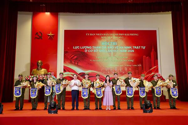 11 Đội thi Khu vực số 2 sôi nổi tham gia Hội thi “Lực lượng tham gia bảo vệ an ninh, trật tự ở cơ sở giỏi” lần thứ I năm 2026