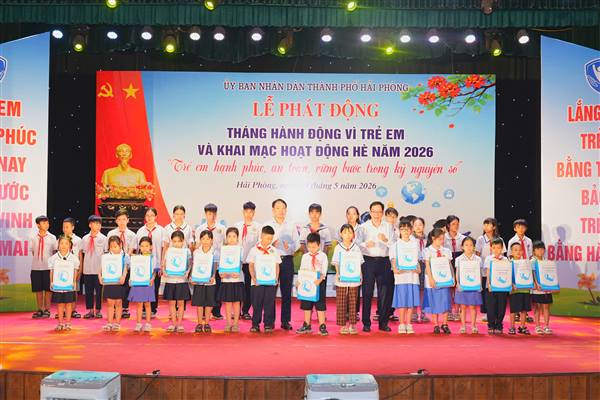 Phát động Tháng hành động vì trẻ em và Khai mạc Hoạt động hè năm 2026