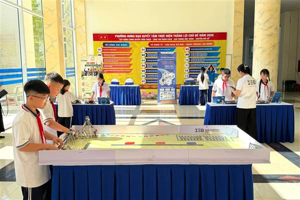 Phường Hưng Đạo tổ chức "Hoạt động trải nghiệm và định hướng nghề nghiệp" cho gần 700 học sinh trên địa bàn