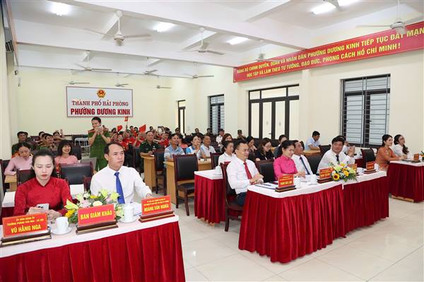 Hội thi Báo cáo viên, Tuyên truyền viên giỏi phường Dương Kinh năm 2026