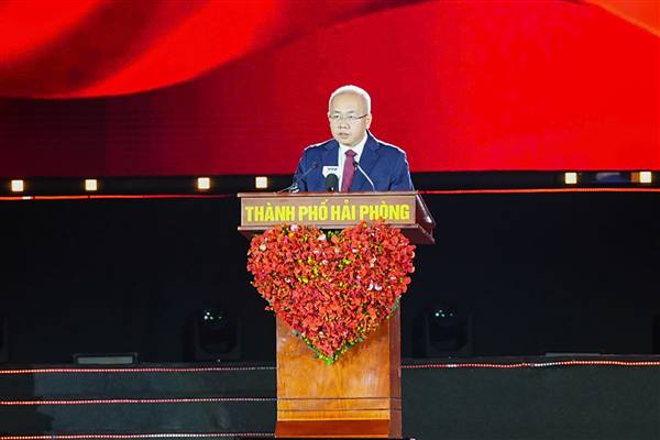 Toàn văn phát biểu của Chủ tịch UBND thành phố tại Chương trình khai mạc Lễ hội Hoa Phượng Đỏ - Hải Phòng 2026
