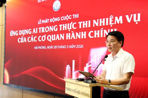 Phát động Cuộc thi “Ứng dụng AI trong thực thi nhiệm vụ của các cơ quan hành chính trên địa bàn thành phố năm 2026”