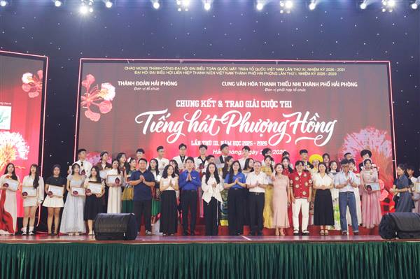 Chung kết và trao giải Cuộc thi “Tiếng hát Phượng Hồng” lần thứ III, năm học 2025 - 2026