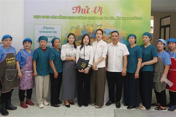 Trường Tiểu học An Hưng xây dựng thực đơn “Bữa ăn dinh dưỡng học đường”