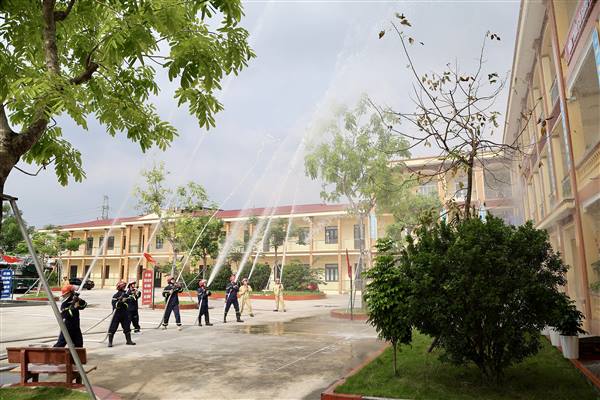 Phường An Phong diễn tập phòng thủ dân sự năm 2026