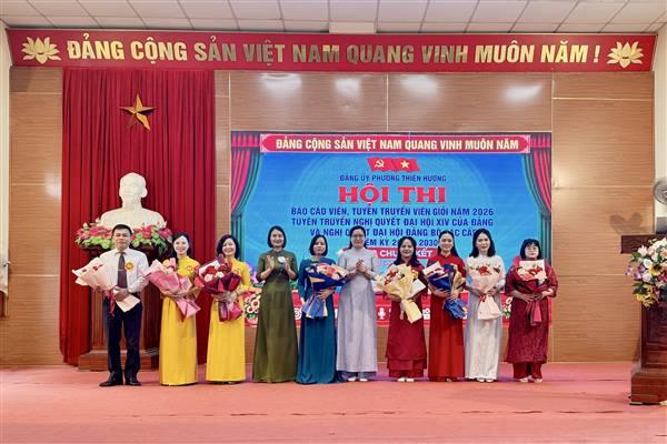 Sôi nổi Hội thi Báo cáo viên, Tuyên truyền viên giỏi năm 2026: Đưa Nghị quyết của Đảng vào cuộc sống từ cơ sở