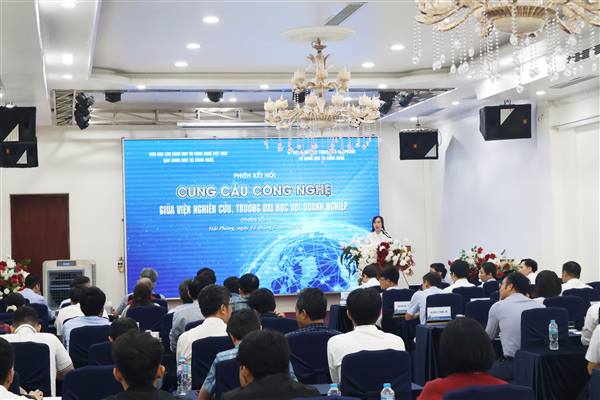 Phiên kết nối cung cầu công nghệ giữa Viện nghiên cứu, Trường Đại học với Doanh nghiệp