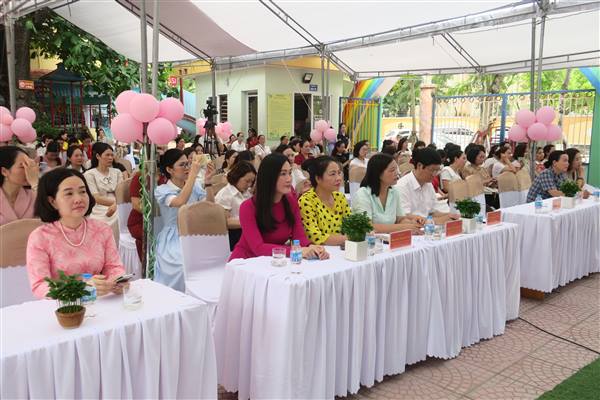 Chuyên đề cấp thành phố về ứng dụng AI trong công tác quản lý và tổ chức hoạt động tại Trường Mầm non Minh Khai (phường Hồng Bàng)